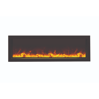 Amantii 40" Panorama Slim Indoor or Outdoor Electric Fireplace