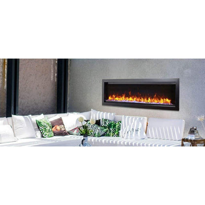 Amantii 50" Symmetry Bespoke Built-In Electric Fireplace with Wifi and Sound