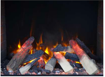 Amantii 6 Piece Fire logs With LED Lights inside