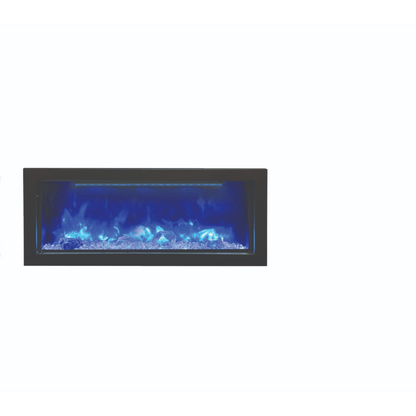 Amantii 60" Panorama Deep Indoor or Outdoor Electric Fireplace