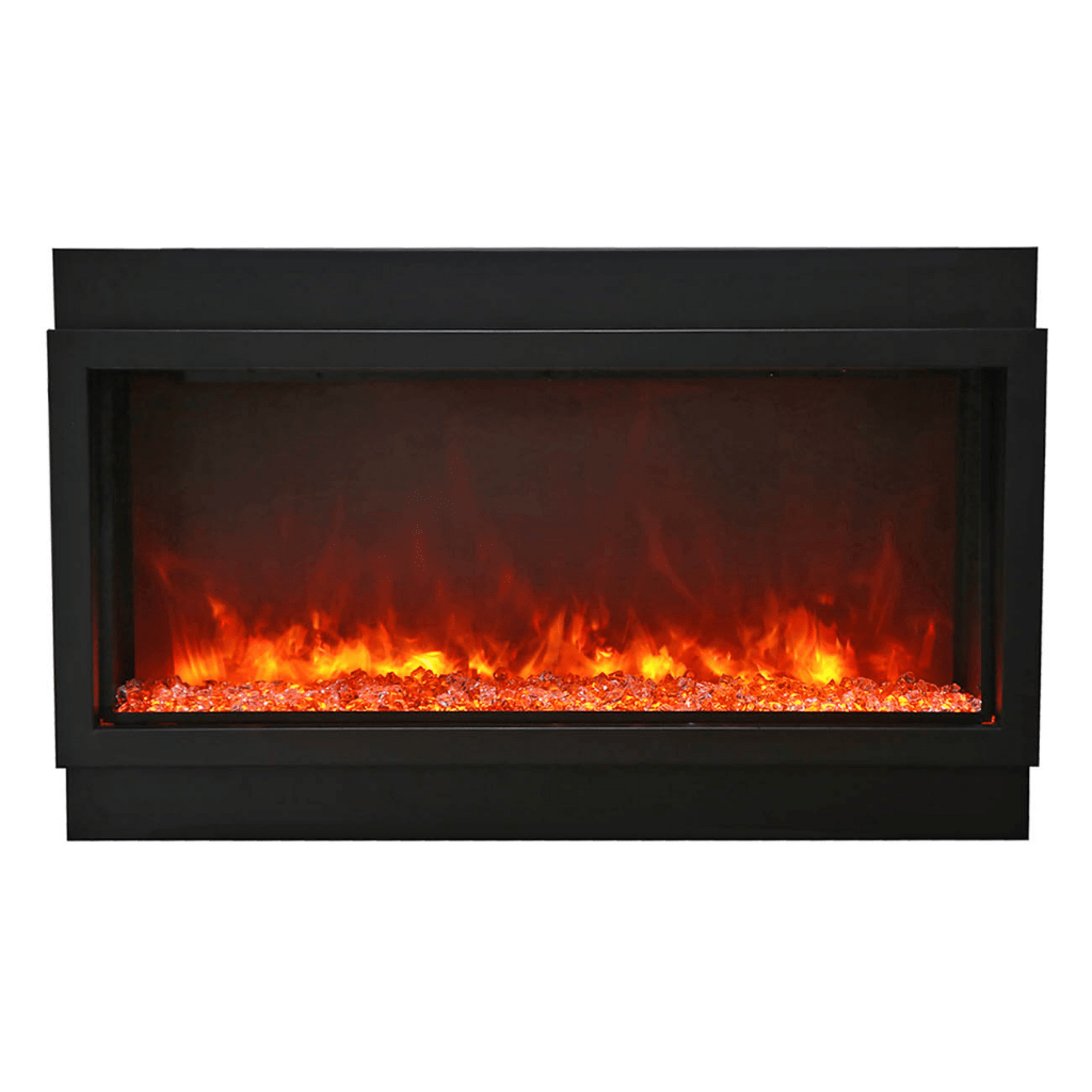 Amantii 60" Panorama Deep Indoor or Outdoor Electric Fireplace