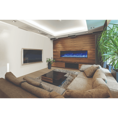 Amantii 60" Panorama Deep Indoor or Outdoor Electric Fireplace