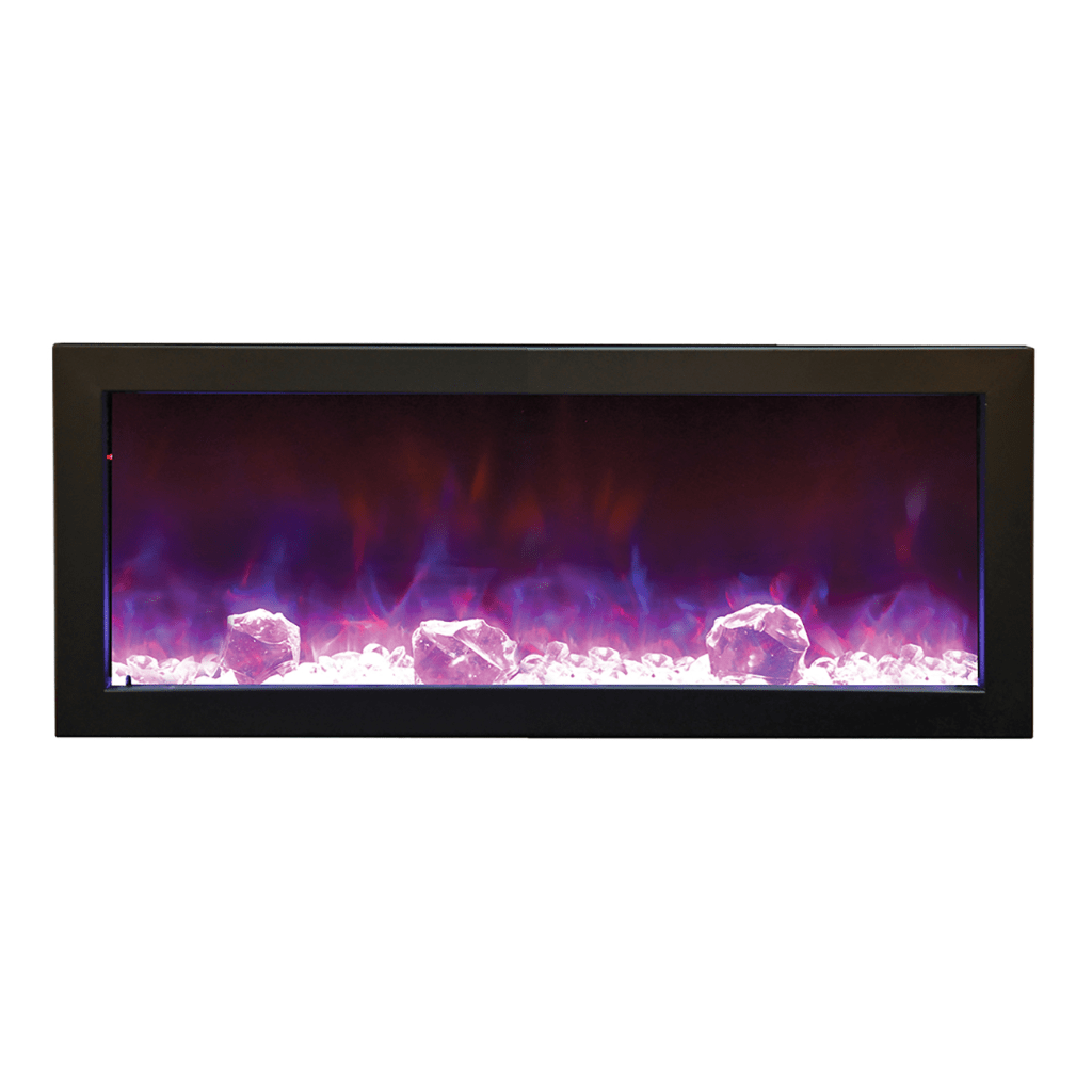 Amantii 60" Panorama Slim Indoor or Outdoor Electric Fireplace