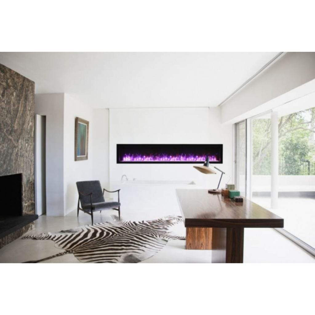 Amantii 74" Symmetry-B Built-in Electric Fireplace
