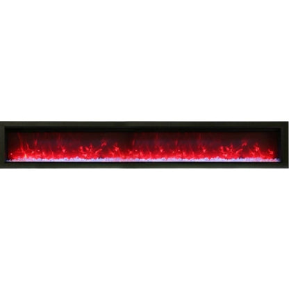 Amantii 74" Symmetry-B Built-in Electric Fireplace