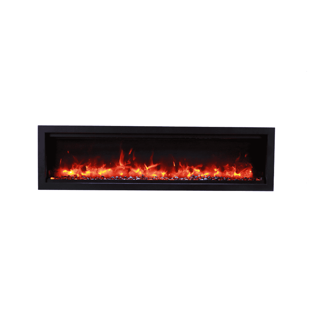 Amantii 88" Symmetry 3.0 Built-in Smart WiFi Electric Fireplace