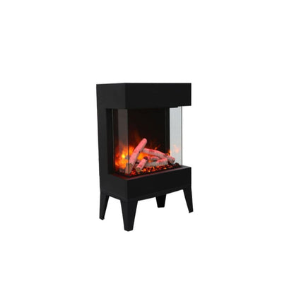 Amantii Cube 20" Three Sided Wall Mount Electric Fireplace