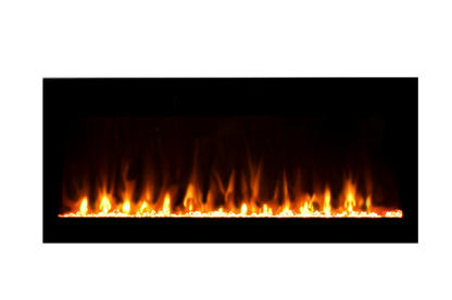 Amantii Fire & Ice Evolution Linear 42" WiFi Enabled Wall-Mounted Electric Fireplace