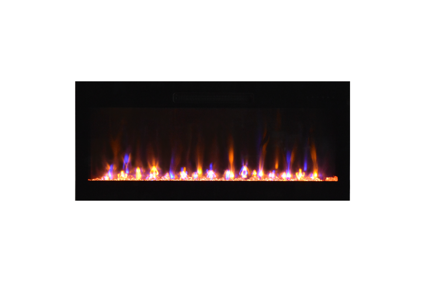 Amantii Fire & Ice Evolution Linear 42" WiFi Enabled Wall-Mounted Electric Fireplace