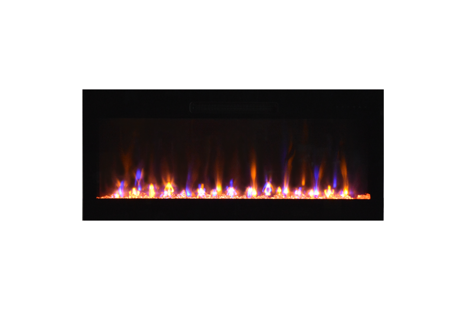 Amantii Fire & Ice Evolution Linear 42" WiFi Enabled Wall-Mounted Electric Fireplace