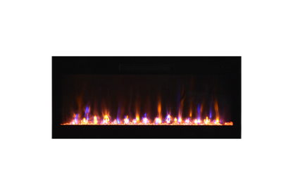 Amantii Fire & Ice Evolution Linear 42" WiFi Enabled Wall-Mounted Electric Fireplace