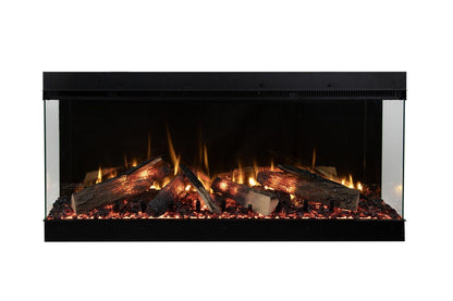 Amantii Fire & Ice LumaForest 48" 3-Sided WiFi-Enabled Built-in Electric Fireplace