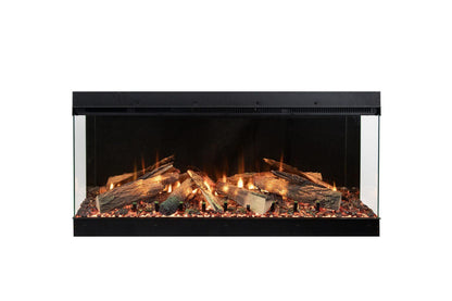 Amantii Fire & Ice LumaForest 48" 3-Sided WiFi-Enabled Built-in Electric Fireplace