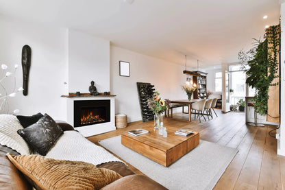 Amantii Fire & Ice RusticStone 42" WiFi-Enabled Built-in Electric Fireplace Insert