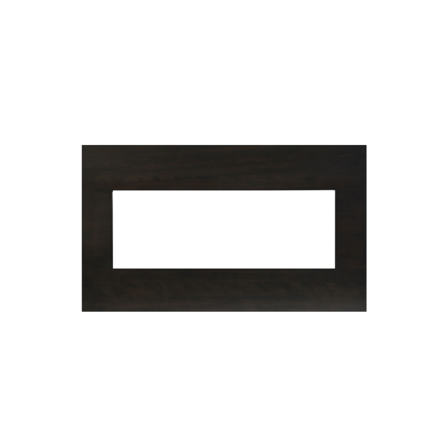 Amantii Knotty Black Birch Wooden Mantel Surround for Panorama 40" Extra Slim Fireplace