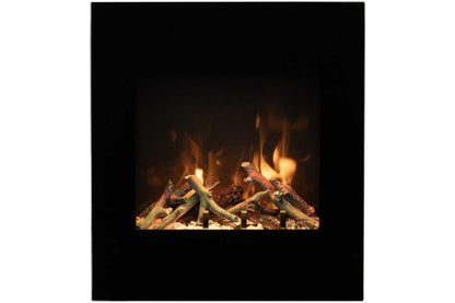 Amantii LUMINA Zero Clearance 24" Corner Wall Mount Smart Electric Fireplace