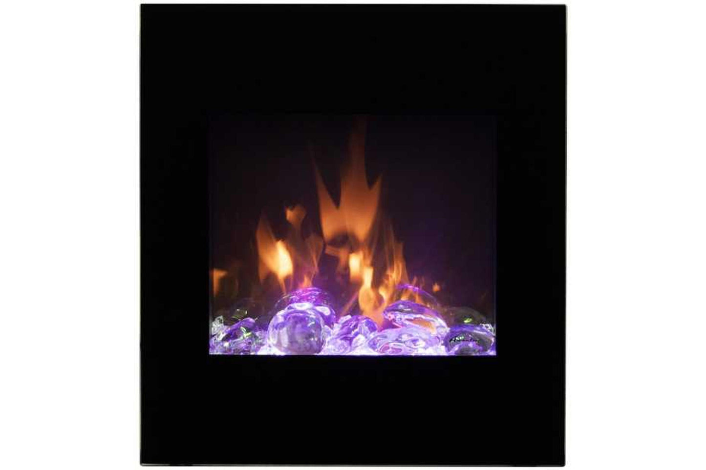 Amantii LUMINA Zero Clearance 24" Corner Wall Mount Smart Electric Fireplace
