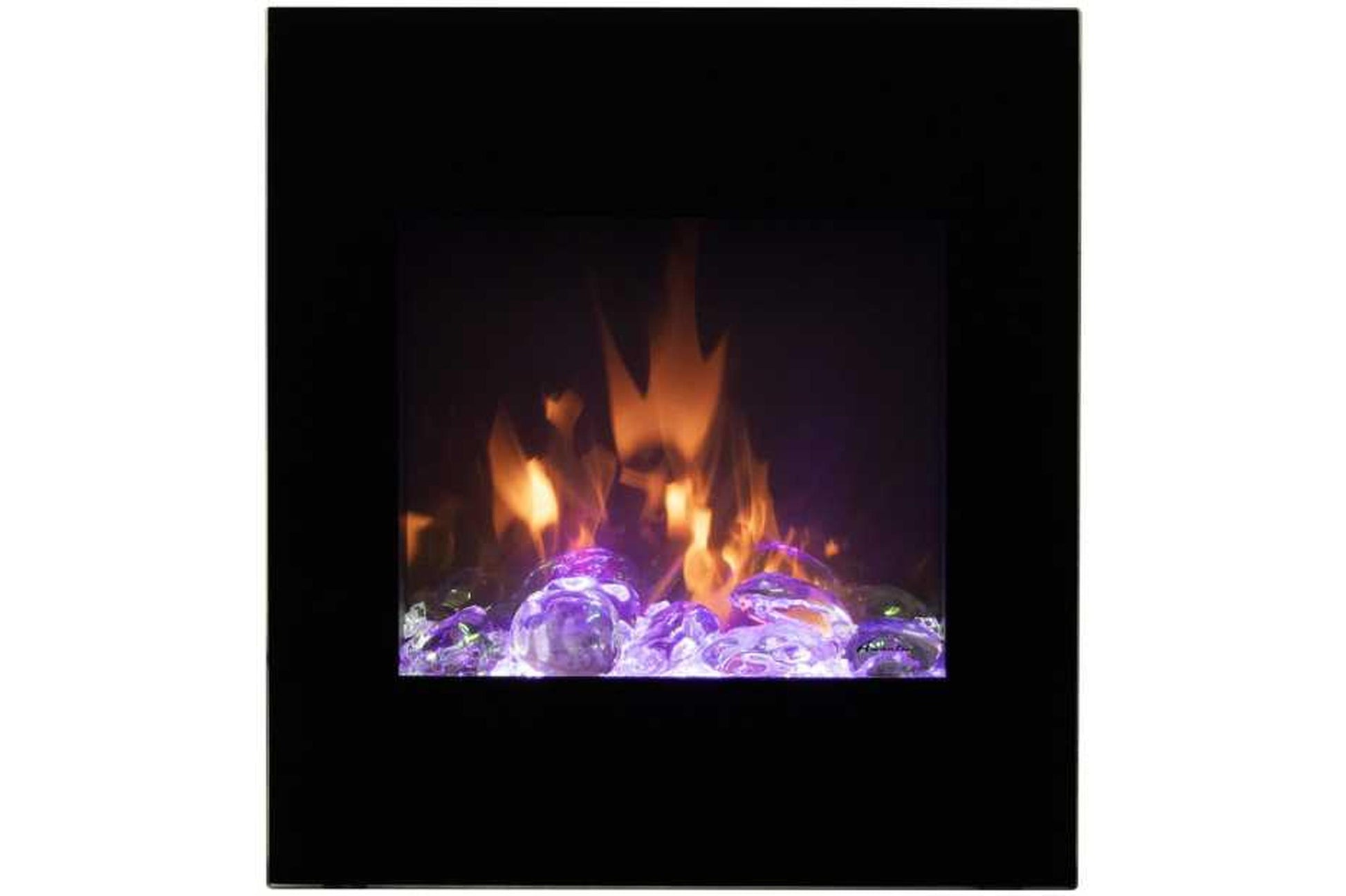 Amantii LUMINA Zero Clearance 24" Corner Wall Mount Smart Electric Fireplace