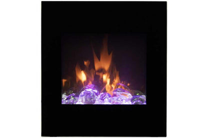 Amantii LUMINA Zero Clearance 24" Corner Wall Mount Smart Electric Fireplace
