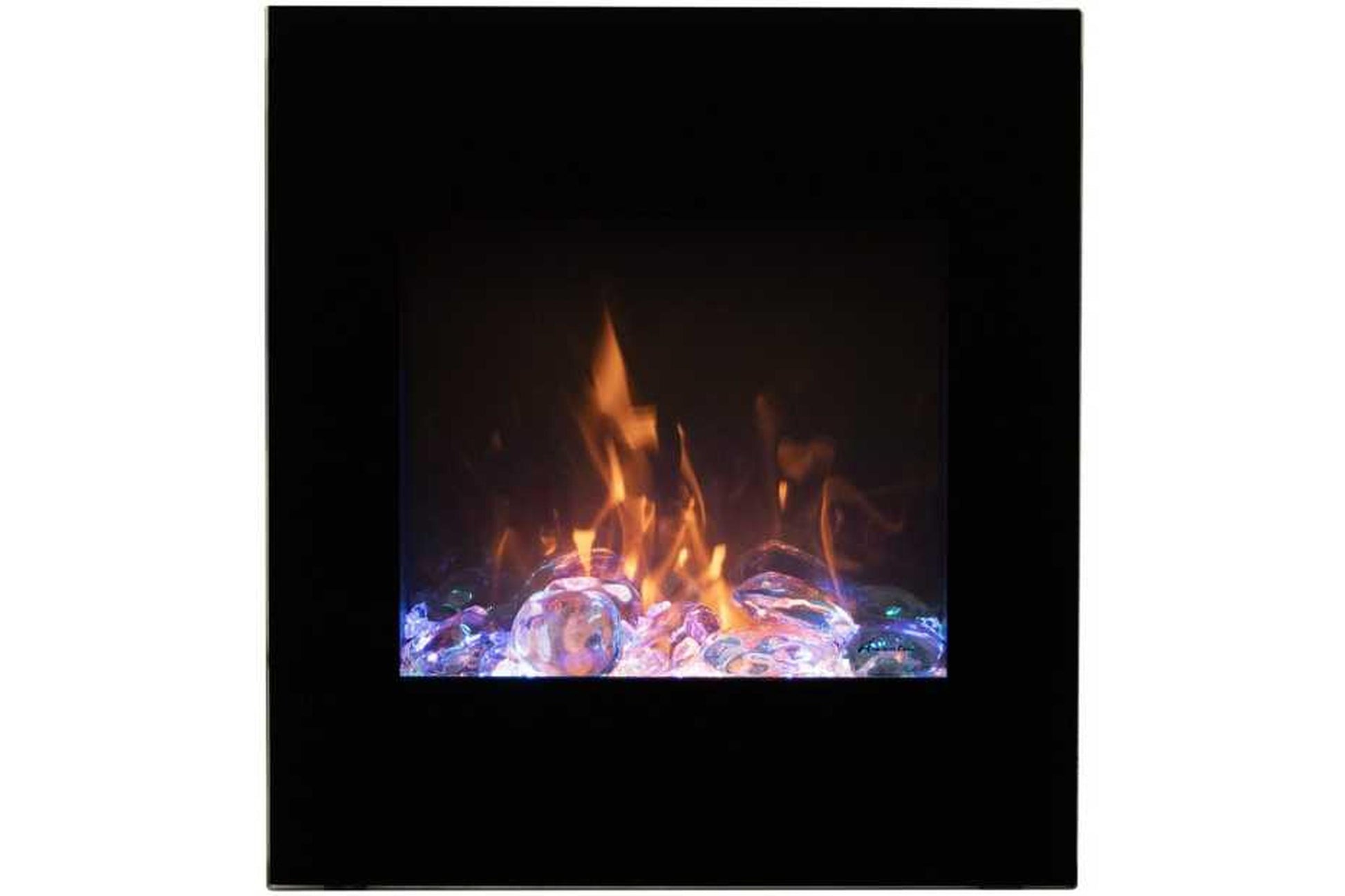 Amantii LUMINA Zero Clearance 24" Corner Wall Mount Smart Electric Fireplace