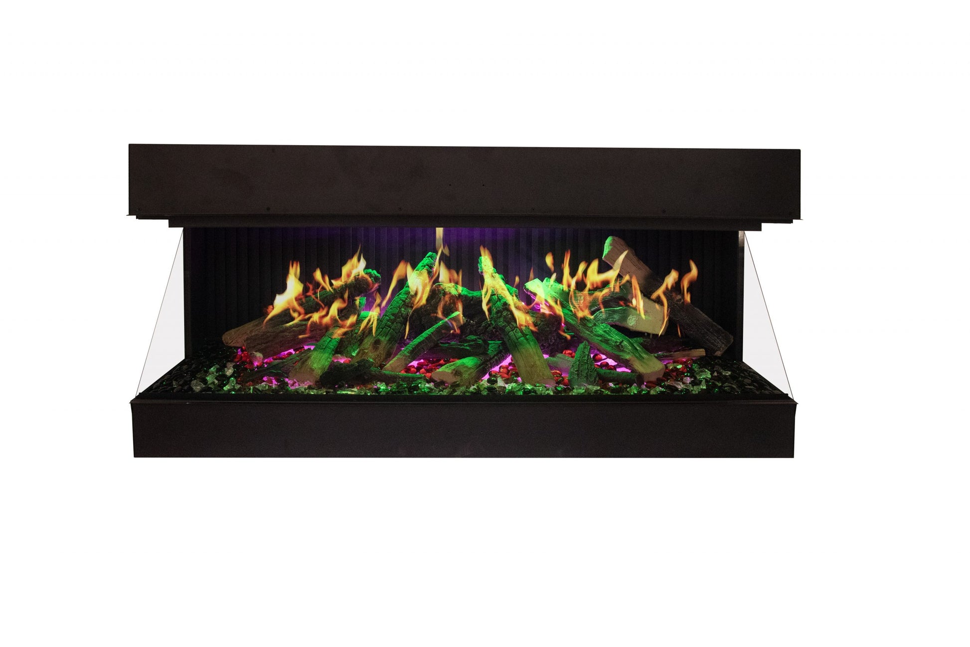 Amantii Signature MultiView Holo 75" 3-Sided Indoor Electric Fireplace