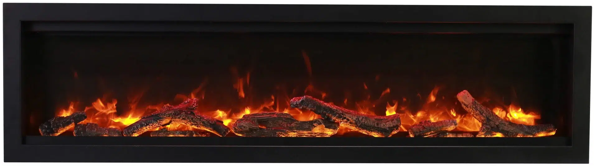 Amantii Symmetry Bespoke 88" Indoor / Outdoor Built-in Clean Face Smart Electric Fireplace