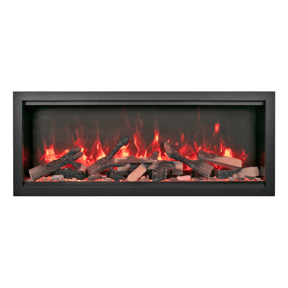 Amantii Symmetry Bespoke Extra Tall 100" Indoor / Outdoor Built-in Clean Face Smart Electric Fireplace