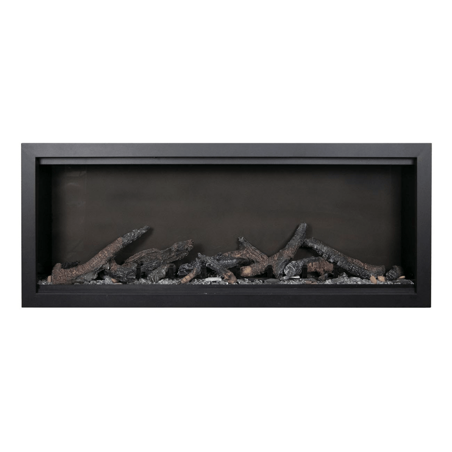Amantii Symmetry Bespoke Extra Tall 100" Indoor / Outdoor Built-in Clean Face Smart Electric Fireplace