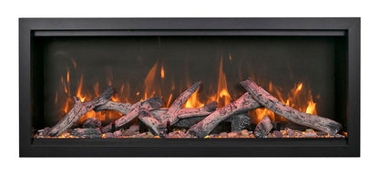 Amantii Symmetry Bespoke Extra Tall  50" Indoor / Outdoor Built-in Clean Face Smart Electric Fireplace