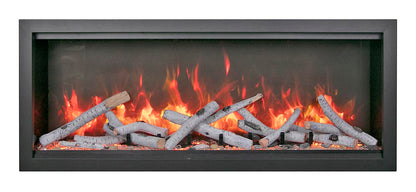 Amantii Symmetry Bespoke Extra Tall  50" Indoor / Outdoor Built-in Clean Face Smart Electric Fireplace