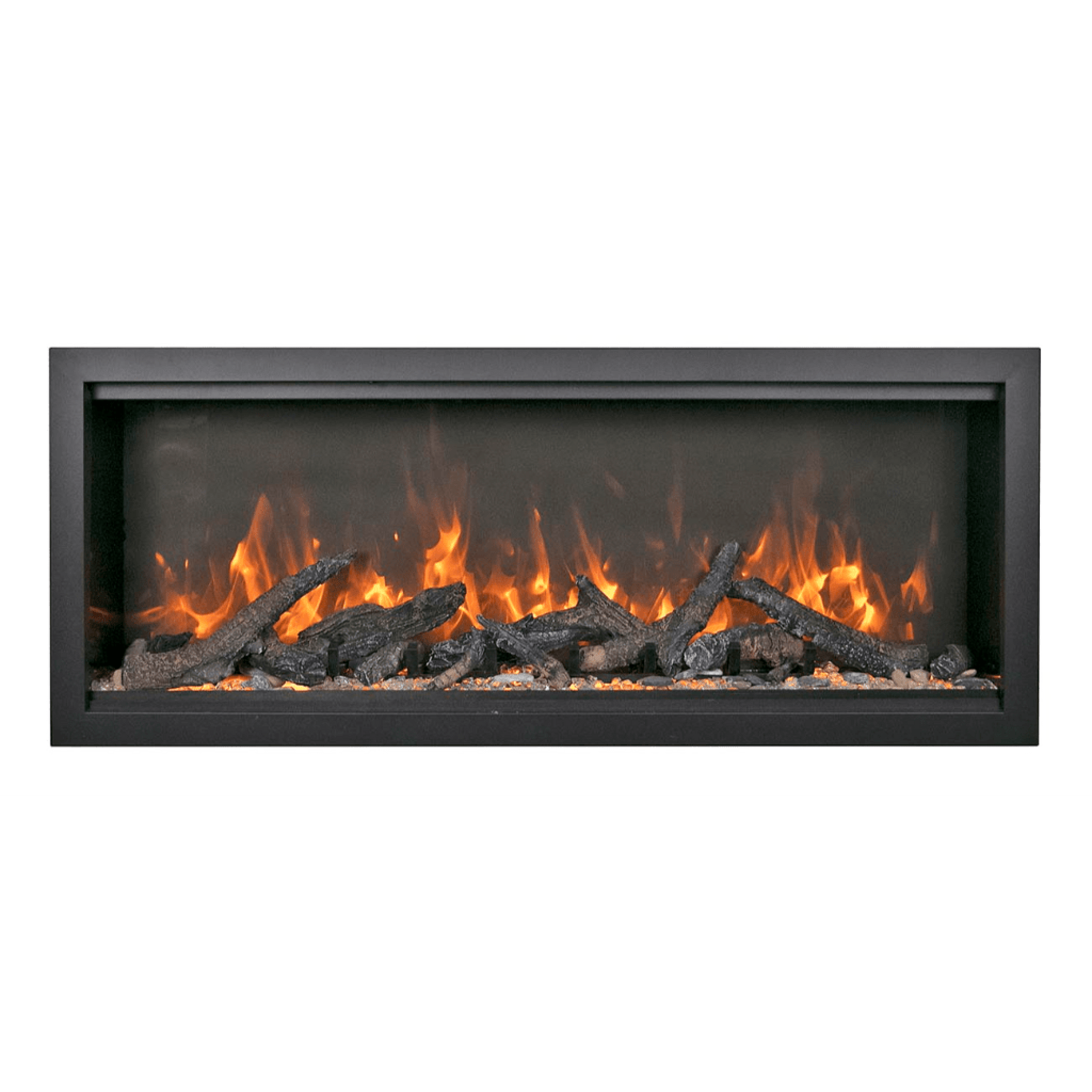 Amantii Symmetry Bespoke Extra Tall 60" Indoor / Outdoor Built-in Clean Face Smart Electric Fireplace