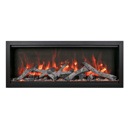 Amantii Symmetry Bespoke Extra Tall 60" Indoor / Outdoor Built-in Clean Face Smart Electric Fireplace