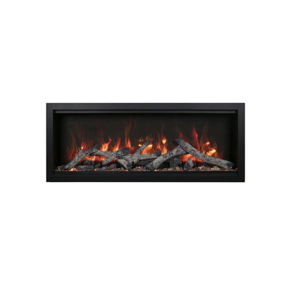 Amantii Symmetry Bespoke Extra Tall 74" Indoor / Outdoor Built-in Clean Face Smart Electric Fireplace