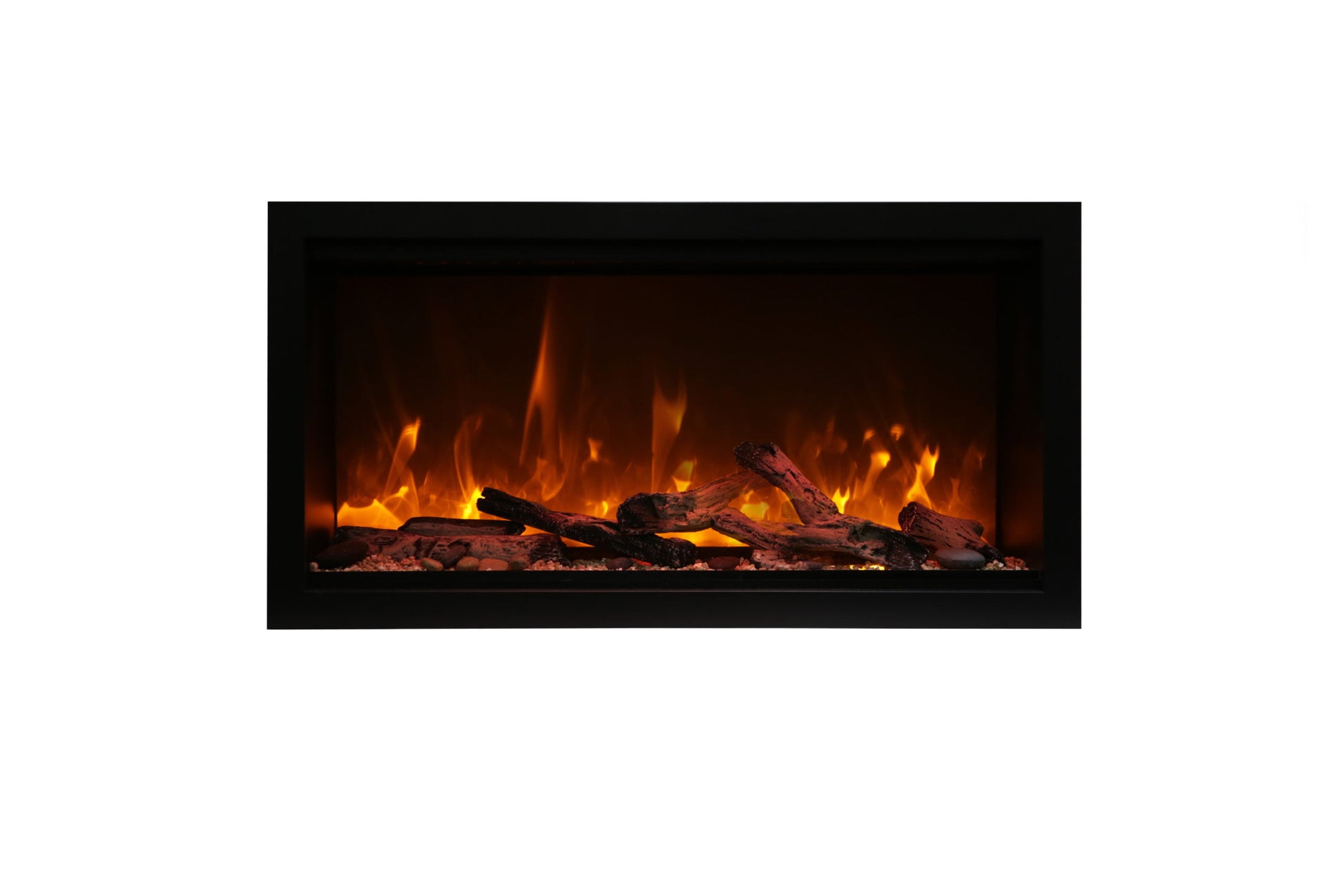 Amantii Symmetry Extra Tall 34" Indoor / Outdoor Built-in Smart WiFi Electric Fireplace
