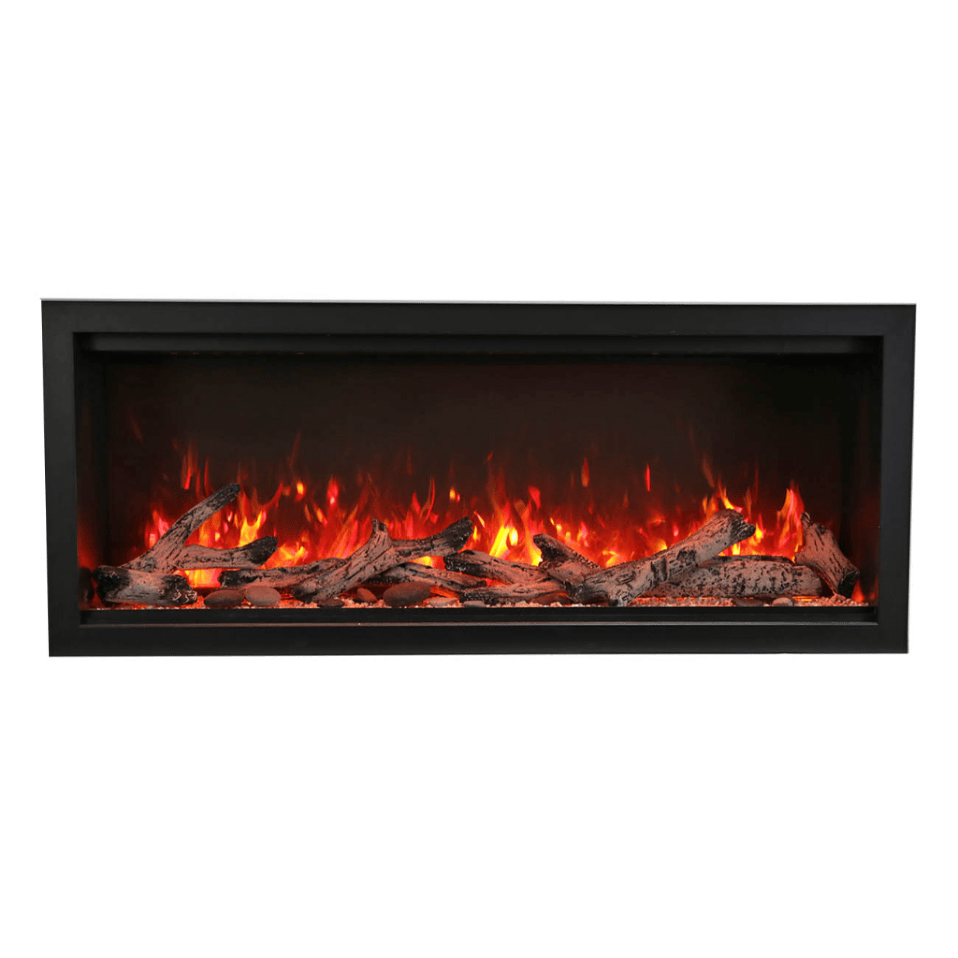 Amantii Symmetry Extra Tall 34" Indoor / Outdoor Built-in Smart WiFi Electric Fireplace