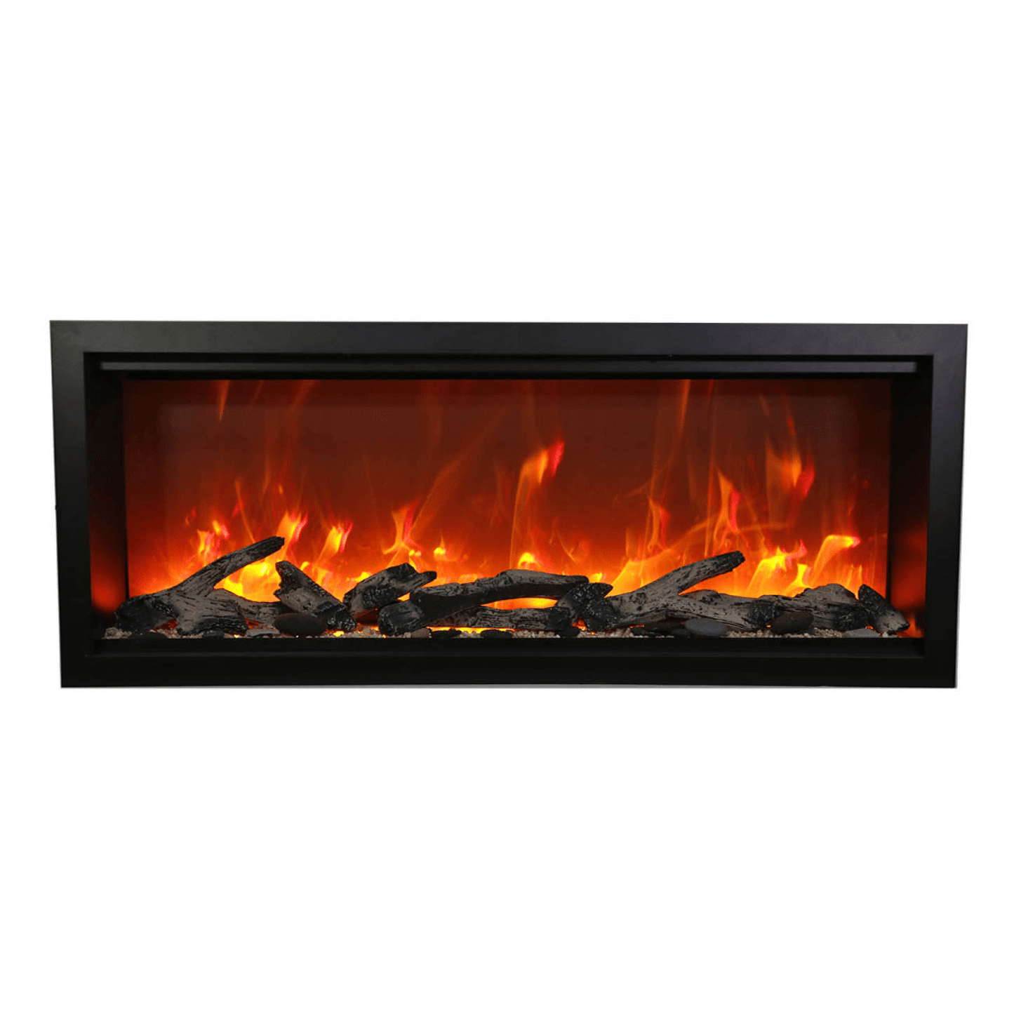 Amantii Symmetry Extra Tall 34" Indoor / Outdoor Built-in Smart WiFi Electric Fireplace