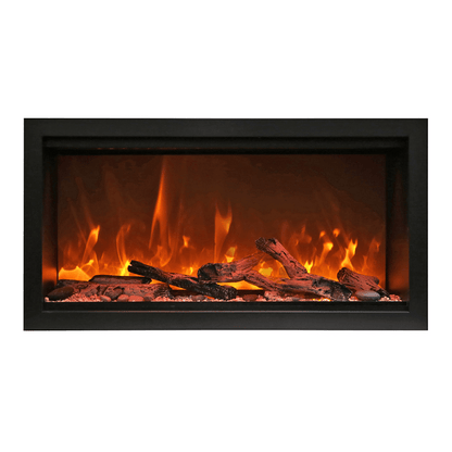 Amantii Symmetry Extra Tall 34" Indoor / Outdoor Built-in Smart WiFi Electric Fireplace