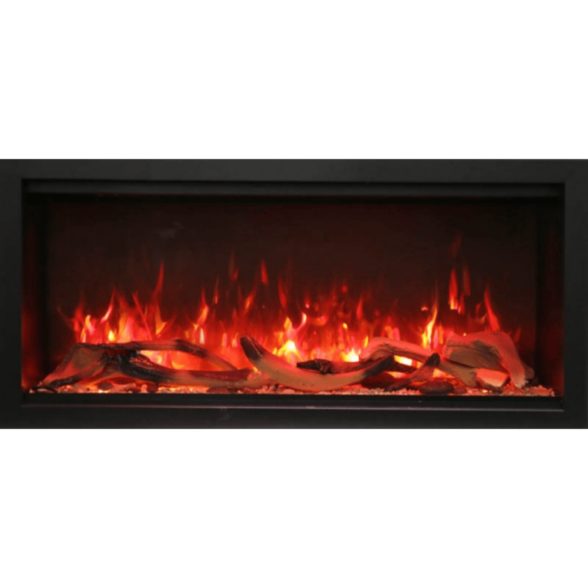 Amantii Symmetry Extra Tall 34" Indoor / Outdoor Built-in Smart WiFi Electric Fireplace