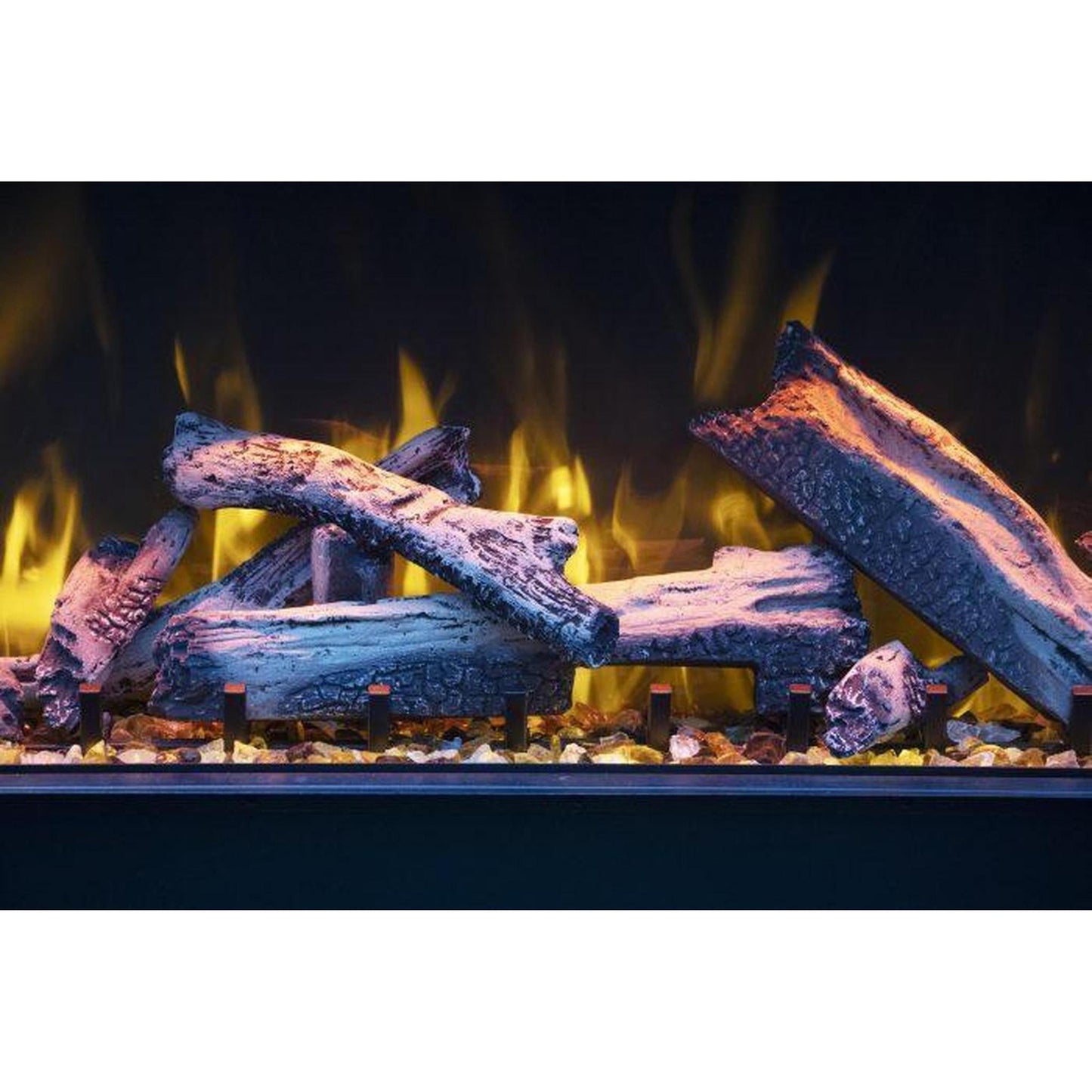 Amantii Symmetry Extra Tall 34" Indoor / Outdoor Built-in Smart WiFi Electric Fireplace