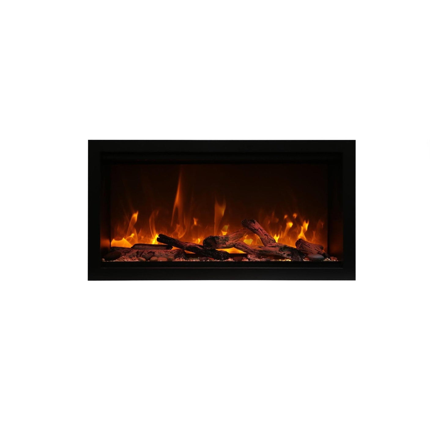 Amantii Symmetry Extra Tall 34" Indoor / Outdoor Built-in Smart WiFi Electric Fireplace