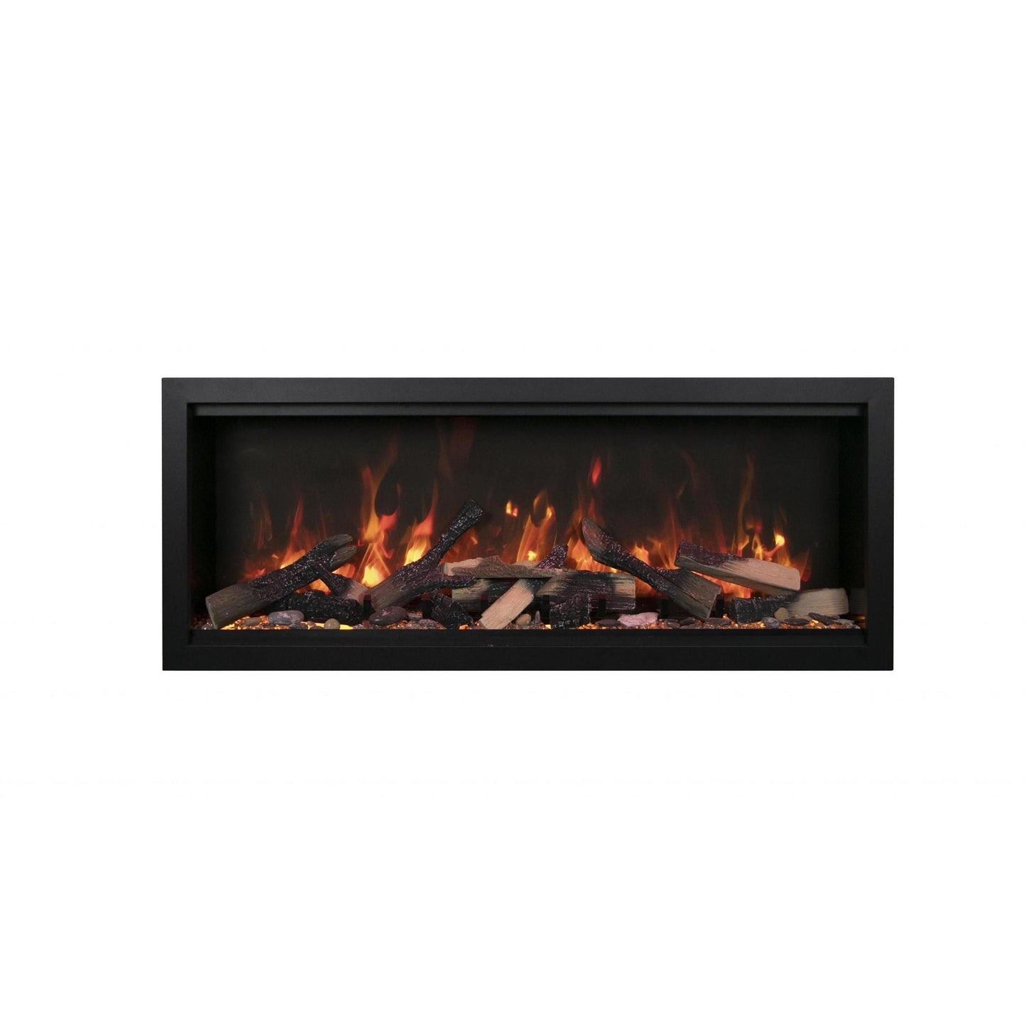 Amantii Symmetry Extra Tall 34" Indoor / Outdoor Built-in Smart WiFi Electric Fireplace