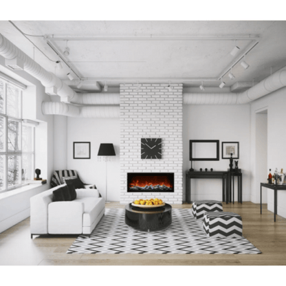 Amantii 60" Symmetry 3.0 Extra Tall Built-in Smart WiFi Electric Fireplace