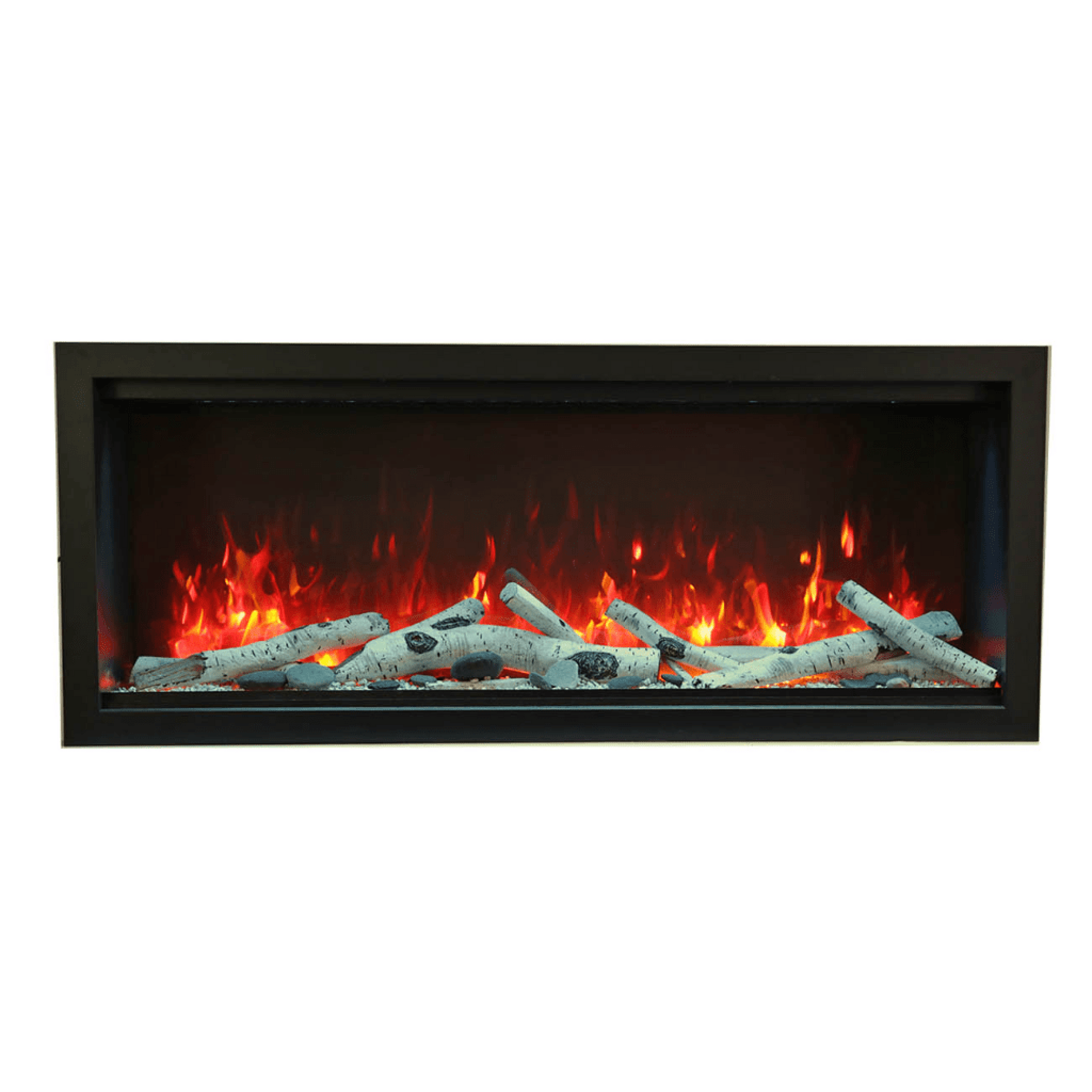 Amantii Symmetry Extra Tall 74" Indoor / Outdoor Built-in Smart WiFi Electric Fireplace
