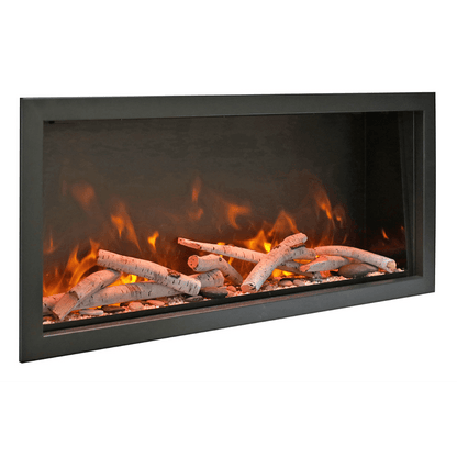 Amantii Symmetry Extra Tall 74" Indoor / Outdoor Built-in Smart WiFi Electric Fireplace