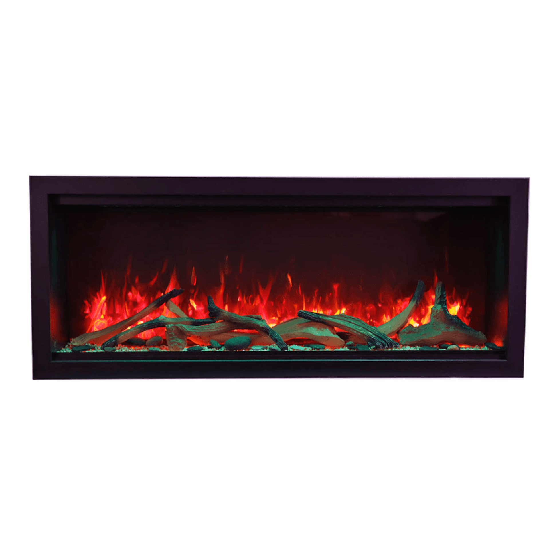 Amantii Symmetry Extra Tall 74" Indoor / Outdoor Built-in Smart WiFi Electric Fireplace