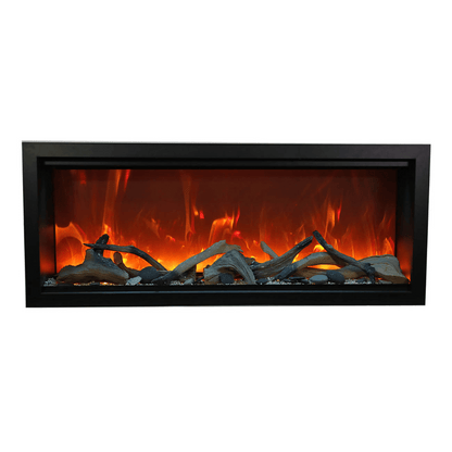 Amantii Symmetry Extra Tall 74" Indoor / Outdoor Built-in Smart WiFi Electric Fireplace