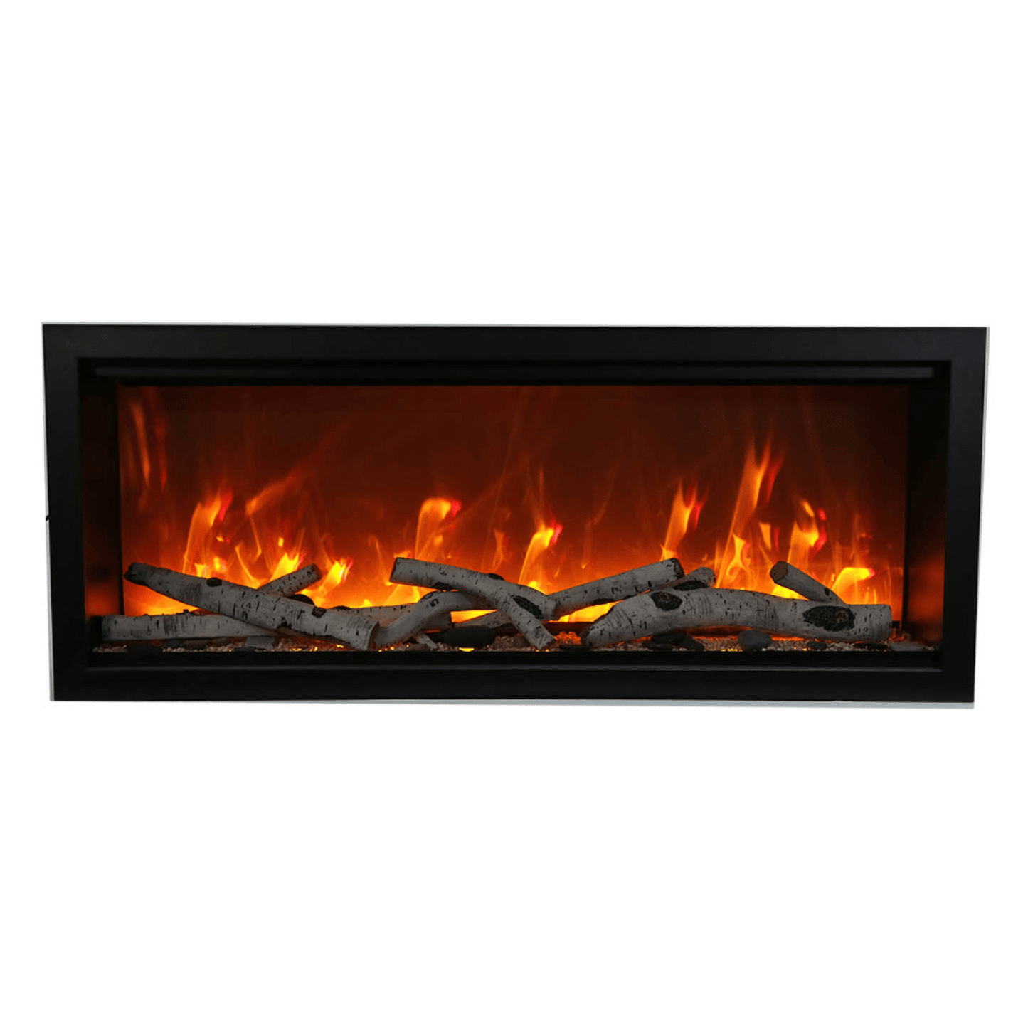 Amantii Symmetry Extra Tall 74" Indoor / Outdoor Built-in Smart WiFi Electric Fireplace