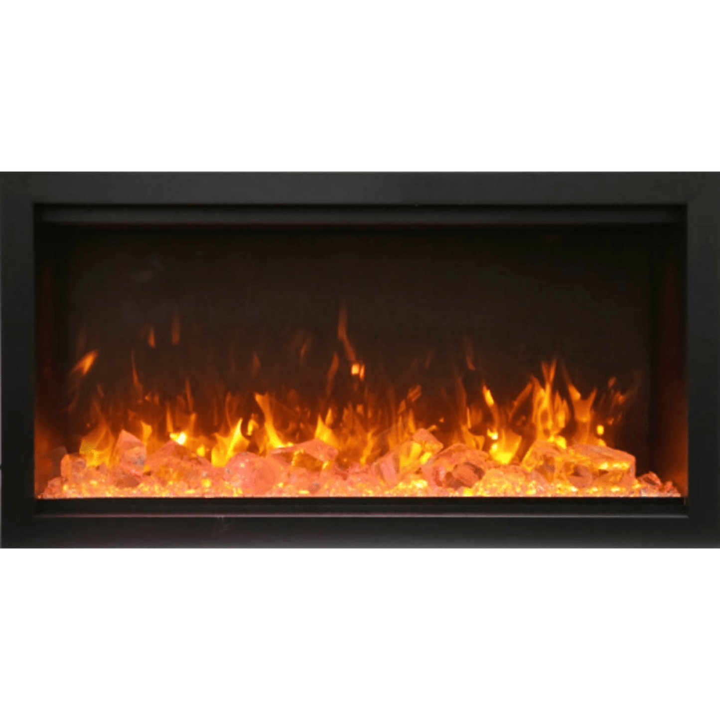 Amantii Symmetry Extra Tall 74" Indoor / Outdoor Built-in Smart WiFi Electric Fireplace