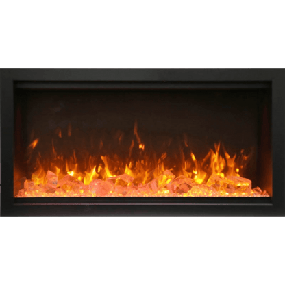 Amantii Symmetry Extra Tall 74" Indoor / Outdoor Built-in Smart WiFi Electric Fireplace