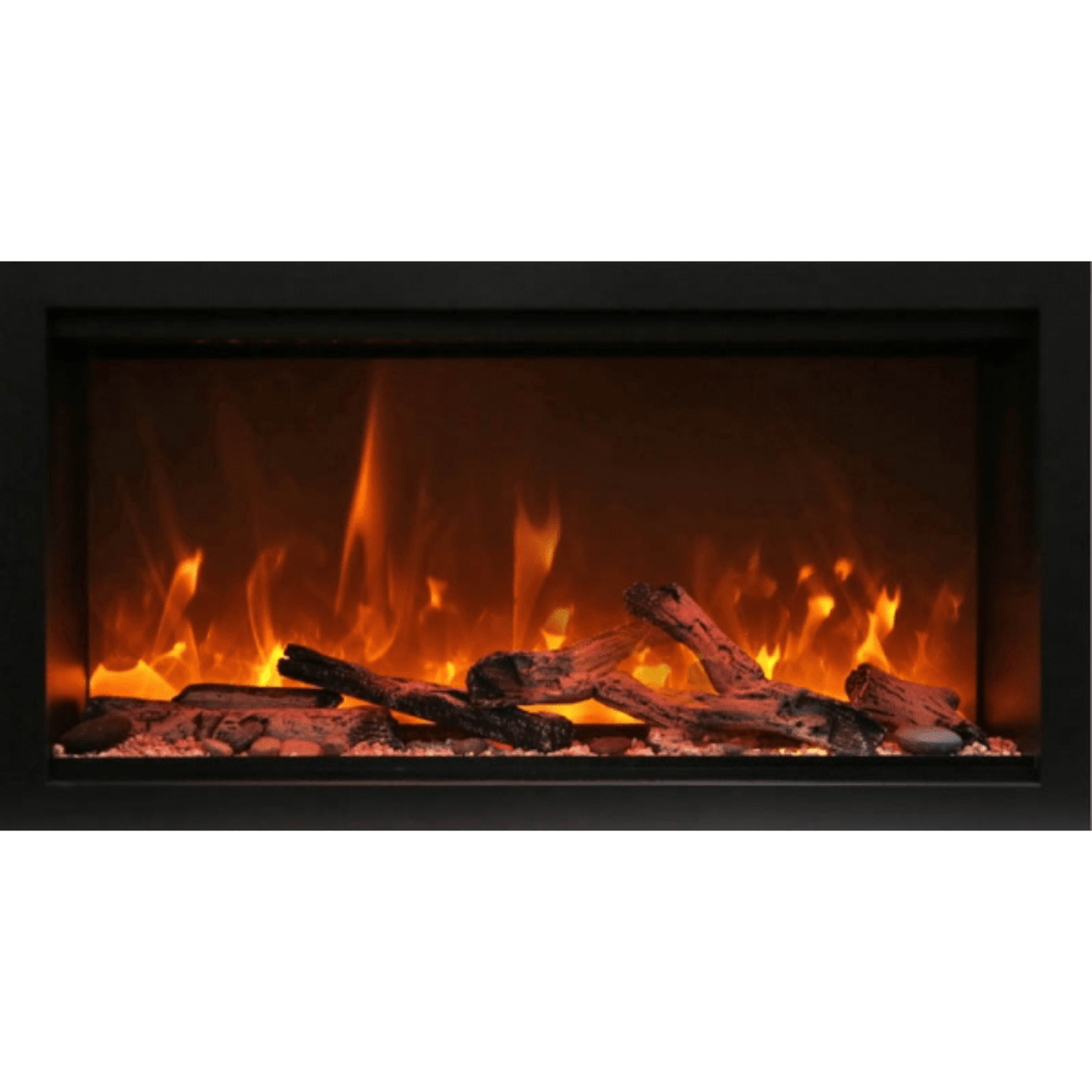 Amantii Symmetry Extra Tall 74" Indoor / Outdoor Built-in Smart WiFi Electric Fireplace